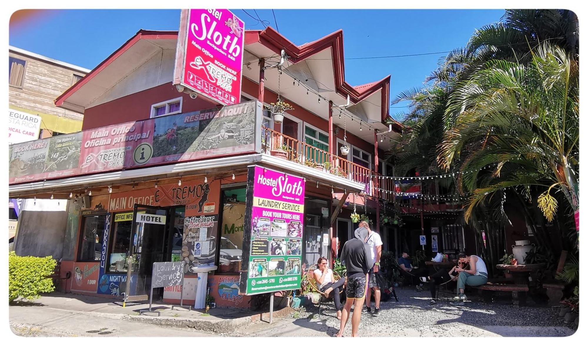 Hotel & Hostel Sloth Backpackers Monteverde Kültér fotó