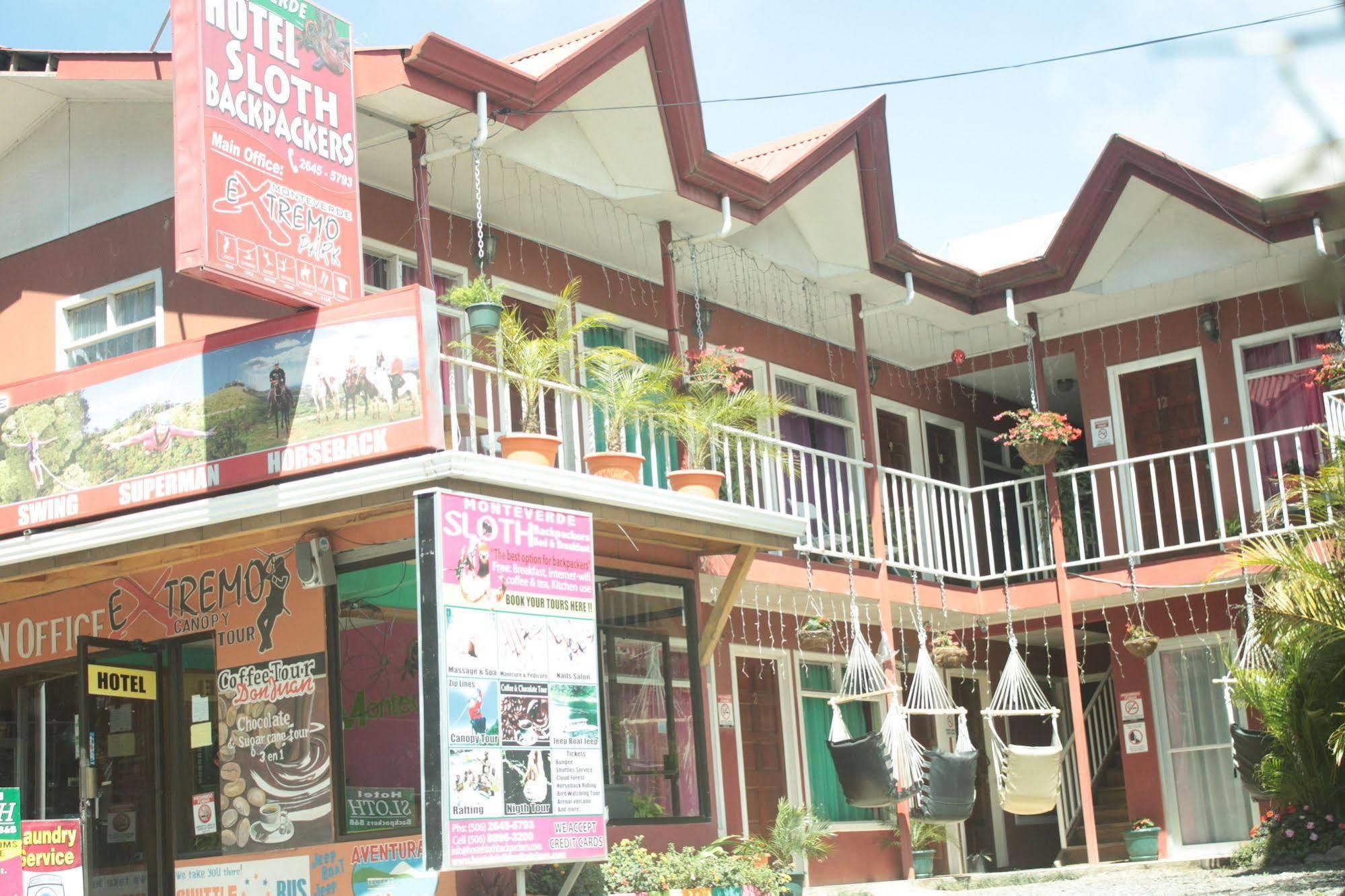 Hotel & Hostel Sloth Backpackers Monteverde Kültér fotó